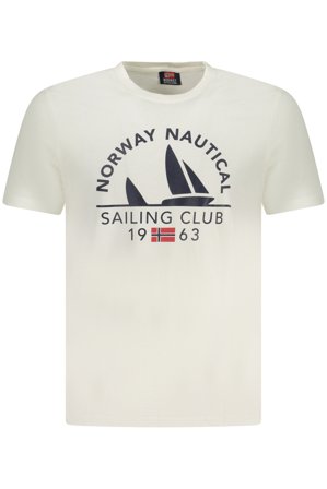 Norway 1963 T-shirt Maniche Corte Uomo Bianco