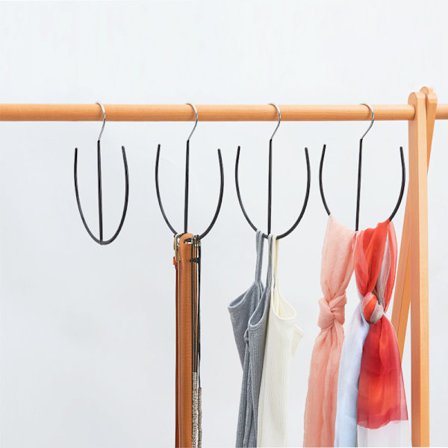 4PCS Belte Skjerf Henger Plassbesparende Organizer Henger Multi Purp