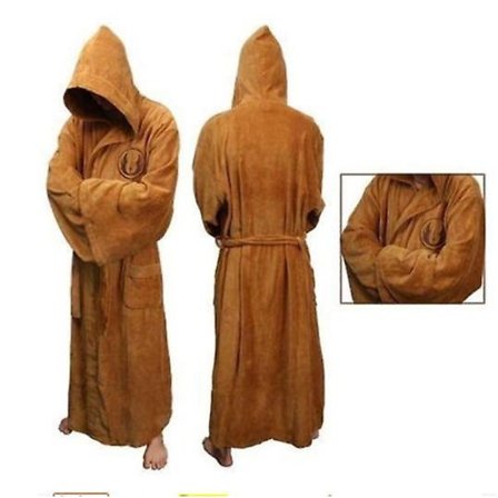 Star Wars Badekåpe Jedi Sith Hette Badekåpe Kappe Myk Fleece Morgenkåpe Julegave