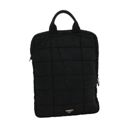Prada Vintage HandTass , Zwart , unisex , Maat: ONE Size Vintage Tassen
