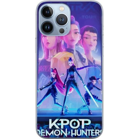 Kompatibelt Mobilskal till Apple Apple iPhone 13 Pro Max Trendiga KPop Demon Hunters docka figur