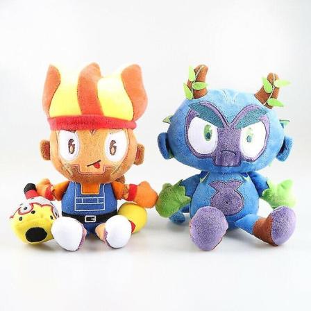27 cm Ny Gwendolin Plyschleksak Söta Bloons Td 6 Plyschdocka Mjuk Game Figur Peluche Toy A blue leaf monkey