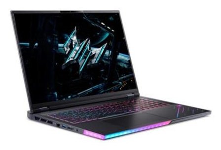 Acer Predator PH18-73 Intel Core Ultra 9 275HX Laptop 45,7 cm (18) WQXGA 64 GB DDR5-SDRAM 4 TB SSD NVIDIA GeForce RTX 5080 Wi-Fi 7 (802.11be) Windows