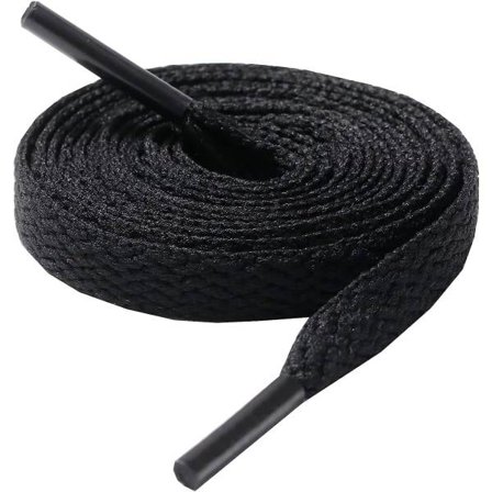 Platta skosnören för alla skor eller sneakers, flera färger (bredd: