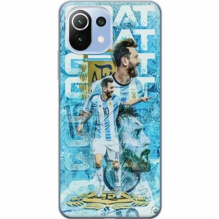 Xiaomi 11 Lite 5g Ne Genomskinligt Skal Argentina - Messi
