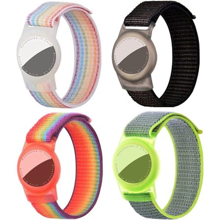 Suojakuori Airtagseille 2021, 4 ranneketta Apple AirTagille,