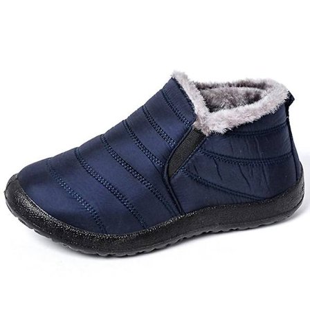 Vinterlägenheter Slip On Plattform Sneakers