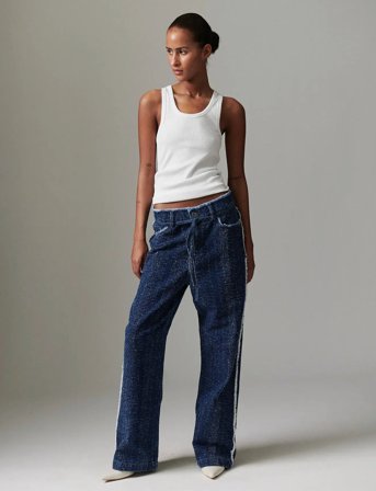 Day Birger et Mikkelsen Elijah - Punch Denim - Blue - 38