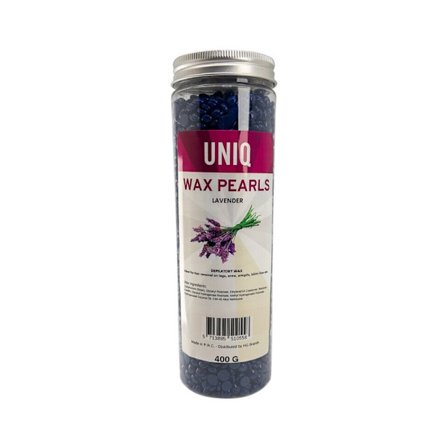 UNIQ Wax Pearls - Voksperler megapakke 400 g. - Lavendel