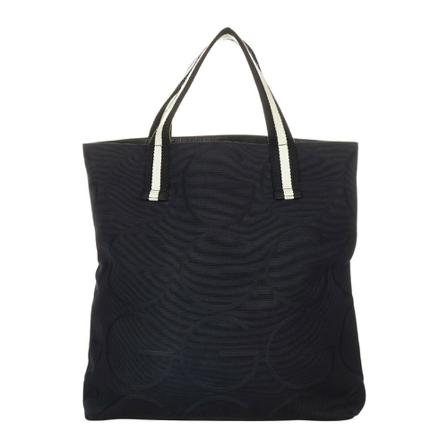Gucci Vintage, Pre-owned Logo Canvas Web Tote Bag Blauw, Dames, Maat:ONE Size