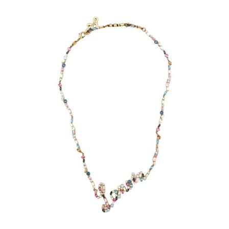 Lanvin, Awcjyn 1Elastp 22M1S1 Necklace Żółty, Kobieta, Rozmiar: ONE Size