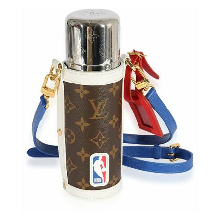 Louis Vuitton Vintage, Pre-owned Flask Holder Crossbody Bag Bruin, Dames, Maat:ONE Size