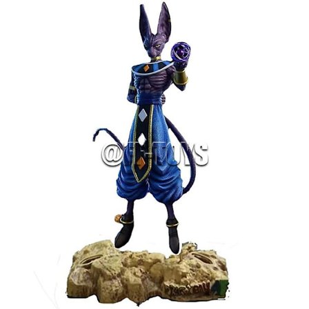 I lager 30cm Anime Dragon Ball Z Beerus Figur Super God Of Destruction Figurer Samling Modell Leksak För Barn Presenter C