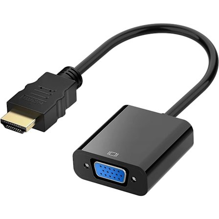 HDMI til VGA-konverteradapter med lyd - Kobler HDMI-kilde til VGA-skjerm og lydenhet