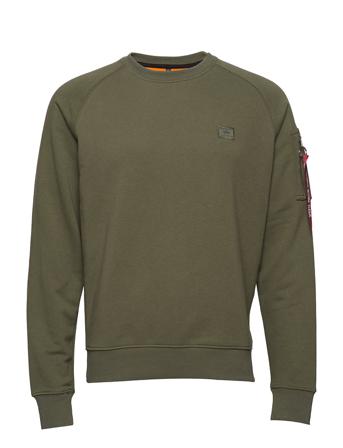 X-Fit Sweat Svetari Collegepaita Vihreä Alpha Industries