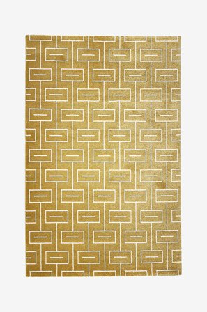 Mattbolaget - Matto Zen - Keltainen - Sileät matot - 160X230 - - Homeroom