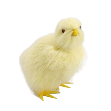 Vocalize Plys Chick Simulation Furry Chicken 4-MED KRAGE
