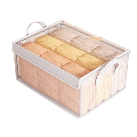 Hängande garderobsarrangör med stor kapacitet - 12 fack