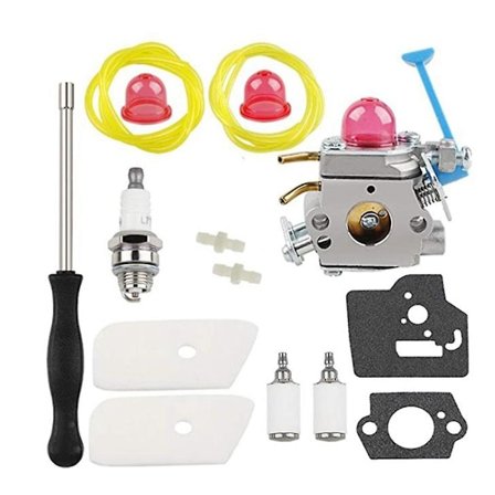 128LD Forgasser Luftfilter Verktøy Drivstoffslange Filter Forgasser Justeringssett for Kantklipper 28Cc 128C 128L
