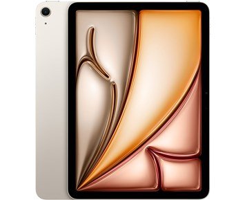 Apple 11-inch iPad Air - M3 chip, Wi-Fi, 128GB - Starlight - iPad Air M3 – 11-tum 128GB