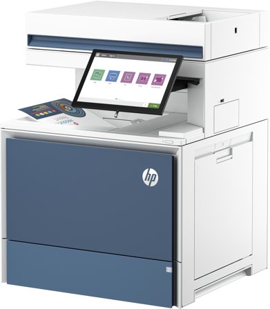 HP LaserJet Enterprise Flow MFP 6800zf - multifunksjonsskriver - farge