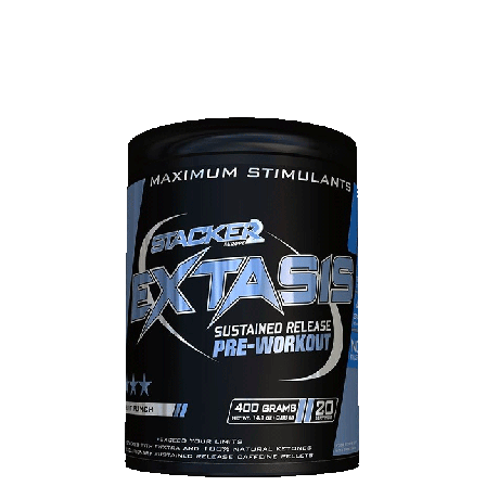 Komplett PWO STACKER2 Europe Extasis Pre Workout 20 portioner, Fruit Punch - Bodyman.dk