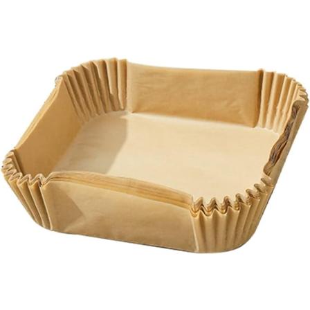 50kpl 16x4,5 cm Neli m inen ilmakeitin leivinpaperiarkki Muotit Kertak ytt paperi Brown one size