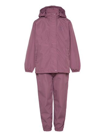 Hummel Hmlnessie Rainsuit - Purple - 140