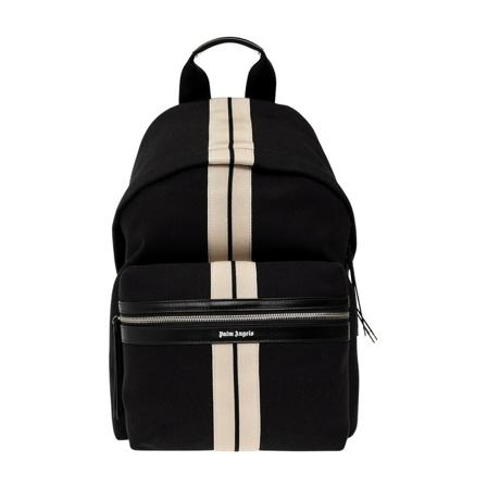Palm Angels, Backpacks Zwart, Heren, Maat:ONE Size