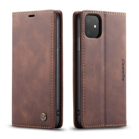Iphone 11 - Caseme Plånboksfodral - Brun Brown Brun