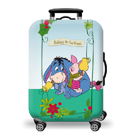 Jinzhaolai Kawaii Frozen Elsa Anime Tegneserie Elastisk Bagagebeskyttelsesdæksler Støvbeskyttelsesdæksler Pigegave Rejsetilbehør Til 18''-28'' Bagage 