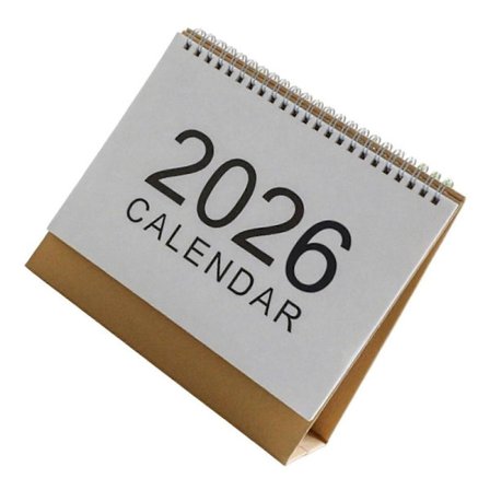 2026 Bordkalender Kontorkalender Skrivebordskalender Stående kalender Stå opp Husholdningskalender Enkel kalender L