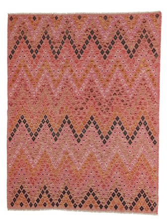 Tapis Kilim Afghan Old Style 170X240 Rouge Foncé/Rouge (Laine, Afghanistan)