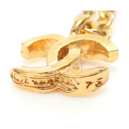 Chanel Vintage Pre-owned Accessories , Geel , Dames , Maat: ONE Size Vintage Sieraden