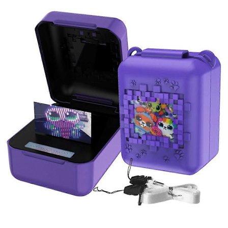 Bitzee Interaktivt Virtuelt Kjæledyr Lekeveske Perfekt Gave Til Digitale Kjæledyrentusiaster Inkluderer Beskyttende Oppbevaringsveske (LGL)