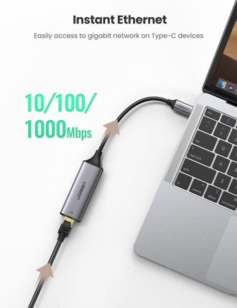 Ugreen USB-C til Ethernet Adapter