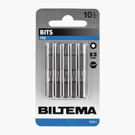 Biltema - Torxbits T25 10 stk.