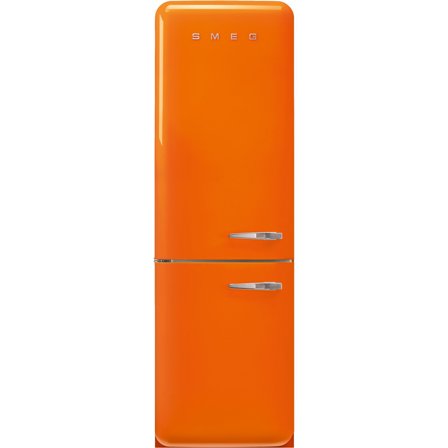 Smeg FAB32LOR6 Kjøleskap/Fryser 197cm Venstrehengt Oransje