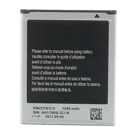 For Samsung Galaxy S III mini I8190 3.80V 1500mAh Oppladbart Li-ion Batteri (Kode: EB425161LU) (