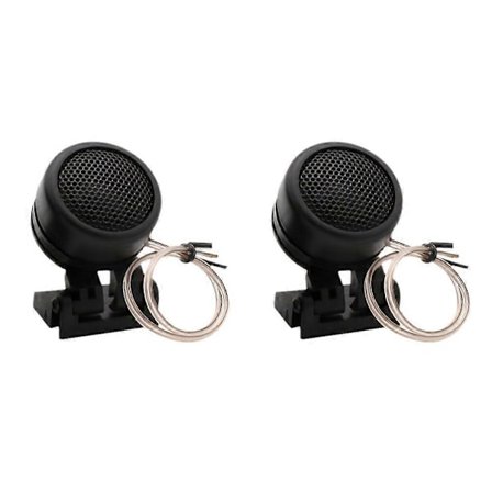 1 Par Bil Diskant Høyttalere Audio Diskant Bil Diskant Horn med 4 stk. Braketter