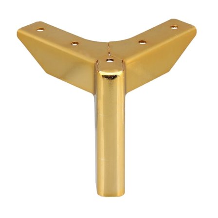 10cm Høje Metal Trekant Møbelfødder Ben Guld Til Sofa Skab