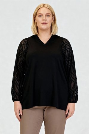 CISO - Tunica - Sort - Mesh Ærmer