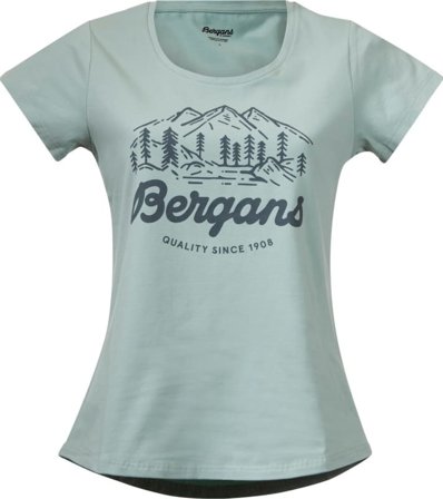 Bergans Women's Classic V2 Tee Women short-sleeved sweaters Blue M