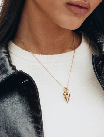 Edblad Amore Necklace L Gold - Gold - ONE SIZE 45 - 48 cm