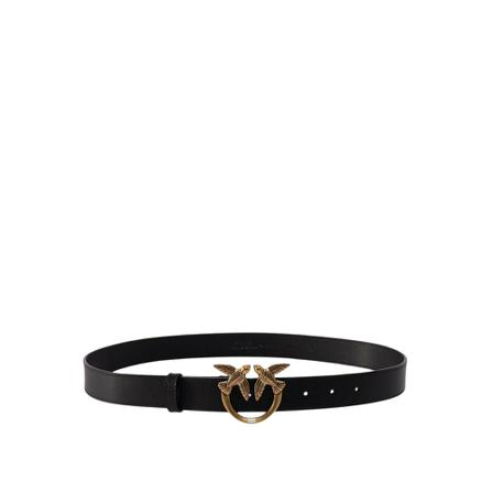 Pinko, Belt Zwart, Dames, Maat:S