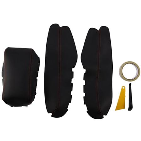 Armlenestoppdeksel Senterkonsolldeksel Sklisikkert Absorberende for 2016-2019 Syntetisk Lær