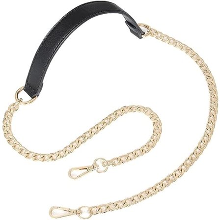 1 st Handväskeskedja Ersättningsremmar 120cm Läderrem och Kedja