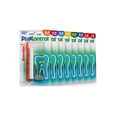 Plakkontrol Scovolino 1,5mm 6 Pezzi