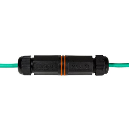 LogiLink Wire Connector 2X Rj45 Black