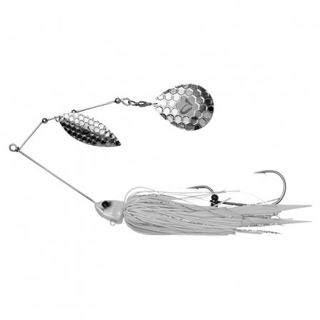 Savage Gear Da'Bush Spinnerbait 14cm 21g Sinking - White Silver